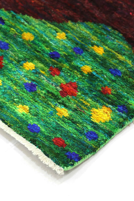 Close-Up_Texture_of_Hand_Knotted_Recycled_Sari_Silk_Rug