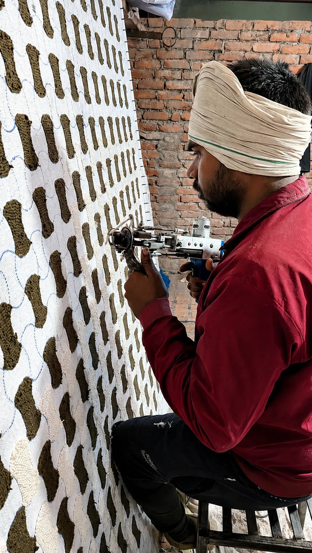 Traditional Rug Weaving by Skilled Artisans